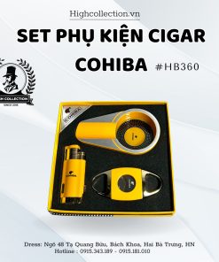 Set Phụ Kiện Xì Gà Cohiba 3PK HB360