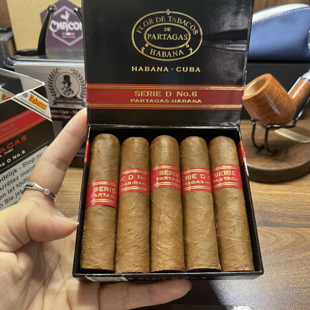 Cigar Partagas 25 Serie D No.6 Bỉ