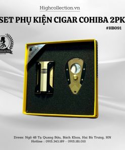 Set Phụ Kiện Cigar Cohiba 2PK HB091