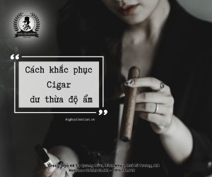 Cách khắc phục cigar bị ẩm