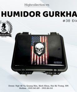 Humidor Gurkha 30 Điếu