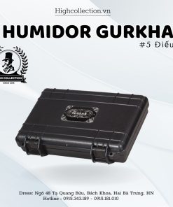 Humidor Gurkha 5 Điếu